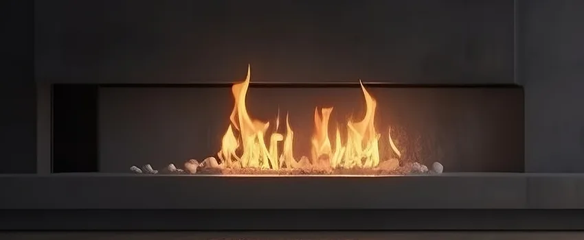 B-Vent Gas Fireplace Installation in Bethlehem, PA